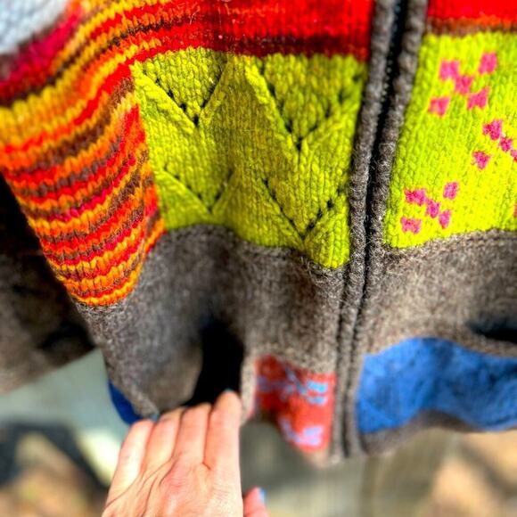 Ishka artesanias wool jacket medium - Picture 5 of 6